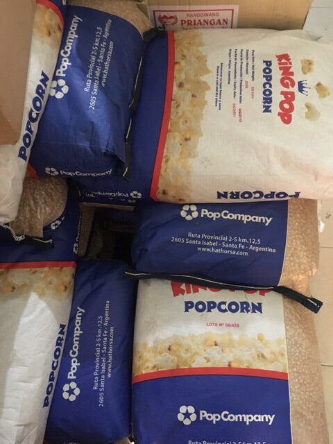 Jagung Popcorn Mentah Merk King pop / Kingpop 1 kg