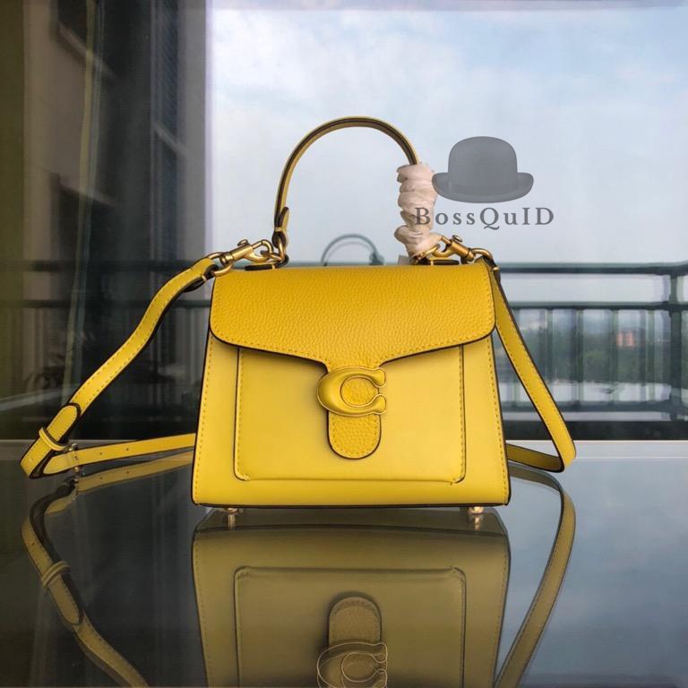 Coach Tabby Top Handle 20 Yellow