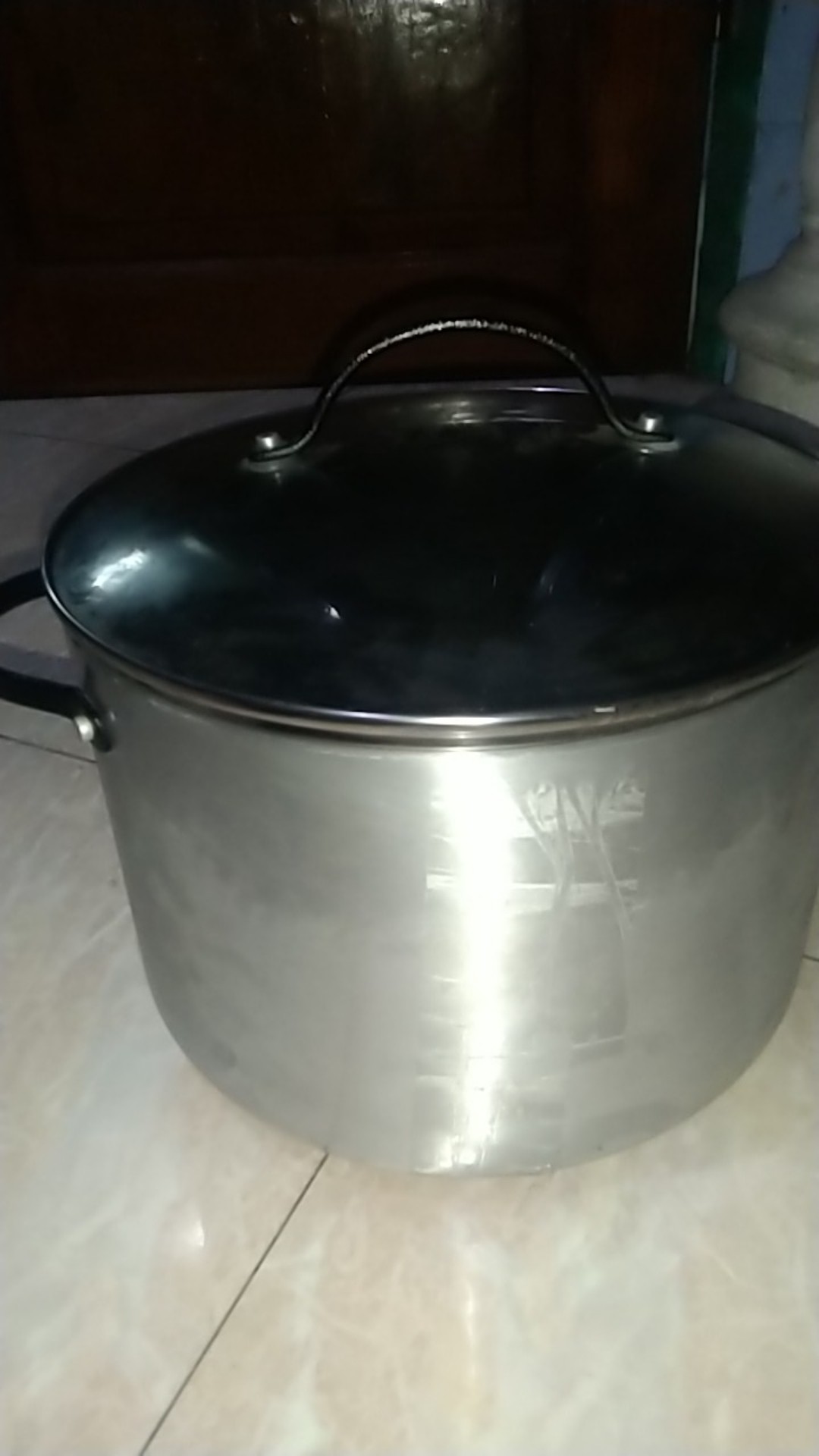 Maxim Pro Series Panci Teflon Anti Lengket 26cm / 10l Stock Pot + Tutup Kaca