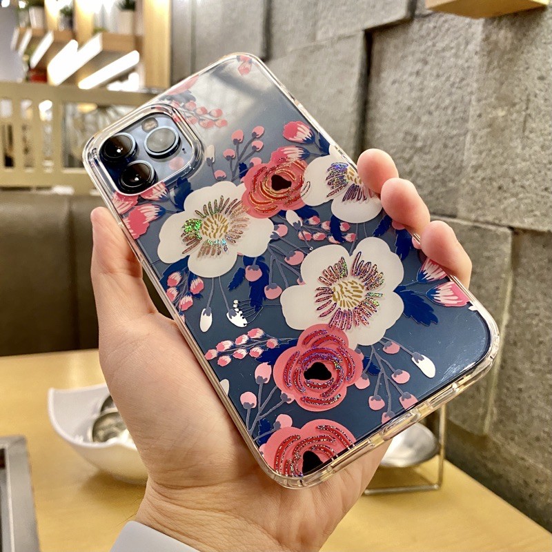 NEW ! WILDFLOWER 2D Hologram Flower Series Iphone Case ( Iphone 7-12promax )