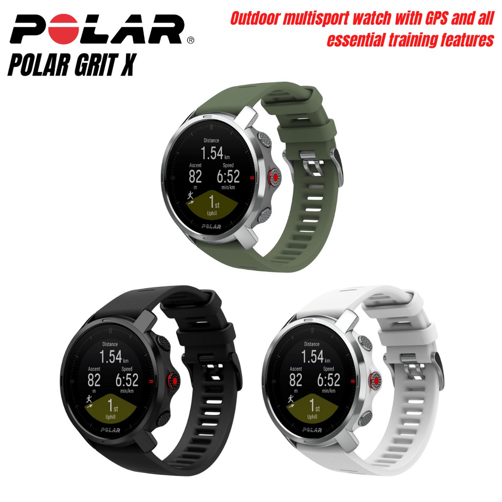 Polar GRIT X Outdoor multisport watch with GPS and Heart Rate