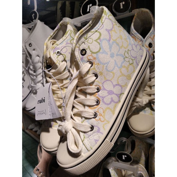 SEPATU RUBI SNEAKERS ORIGINAL FLORAL HIGH WAIST