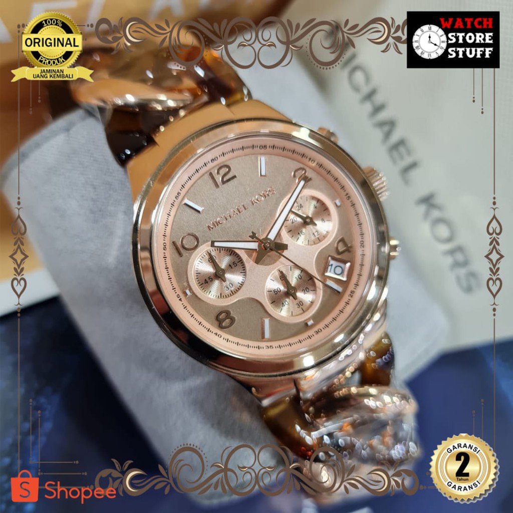 JAM TANGAN PRIA WANITA | RANTAI | KULIT | KARET | MURAH | WANITA MICHAEL KORS MK 4269 ALL STEEL ACRY