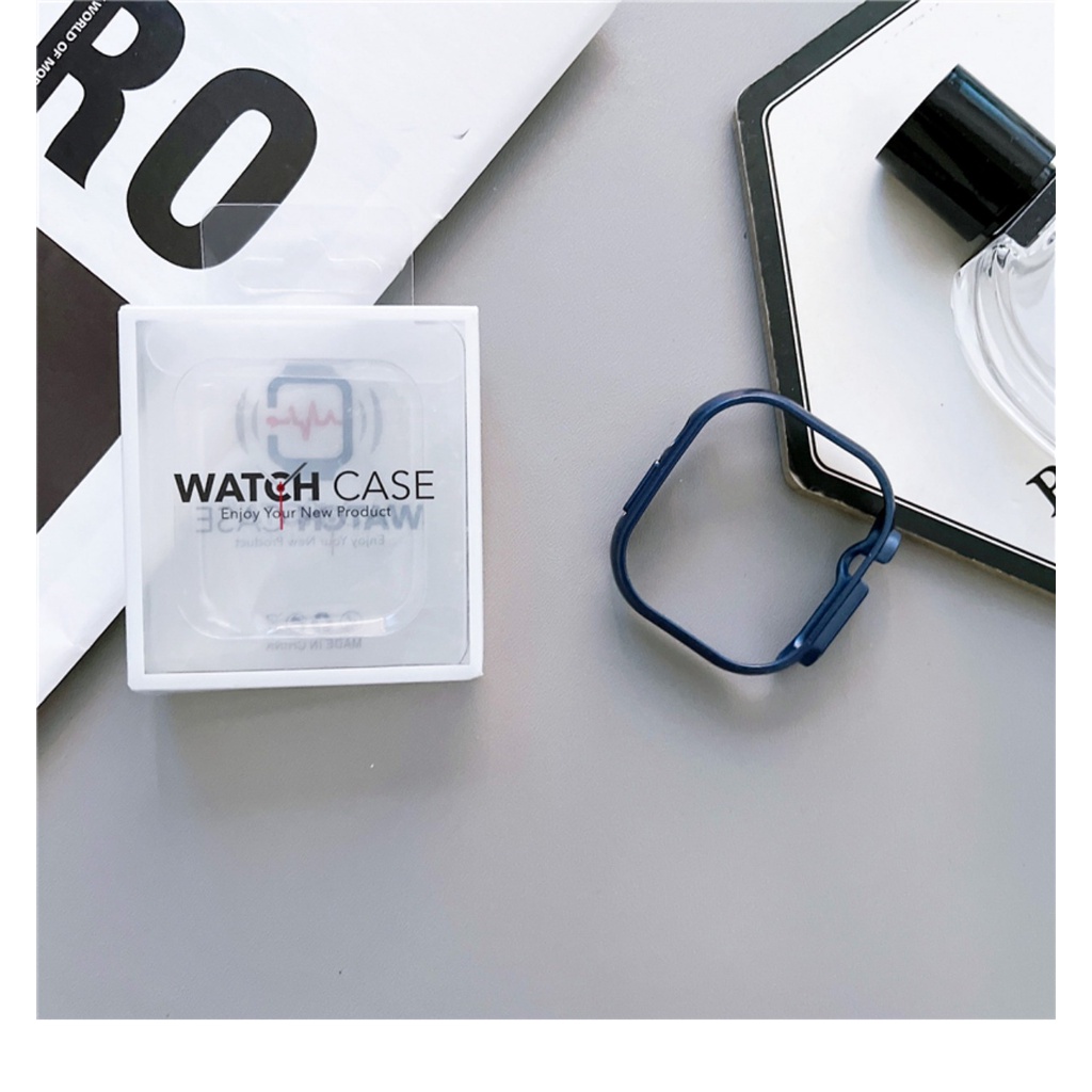 Case Untuk Apple Watch Serie8 7 6 SE 5 4 3 2 1 iWatch case ultra 49MM 45mm 41mm 44mm 40mm 38mm 42mm Screen Watch PC case