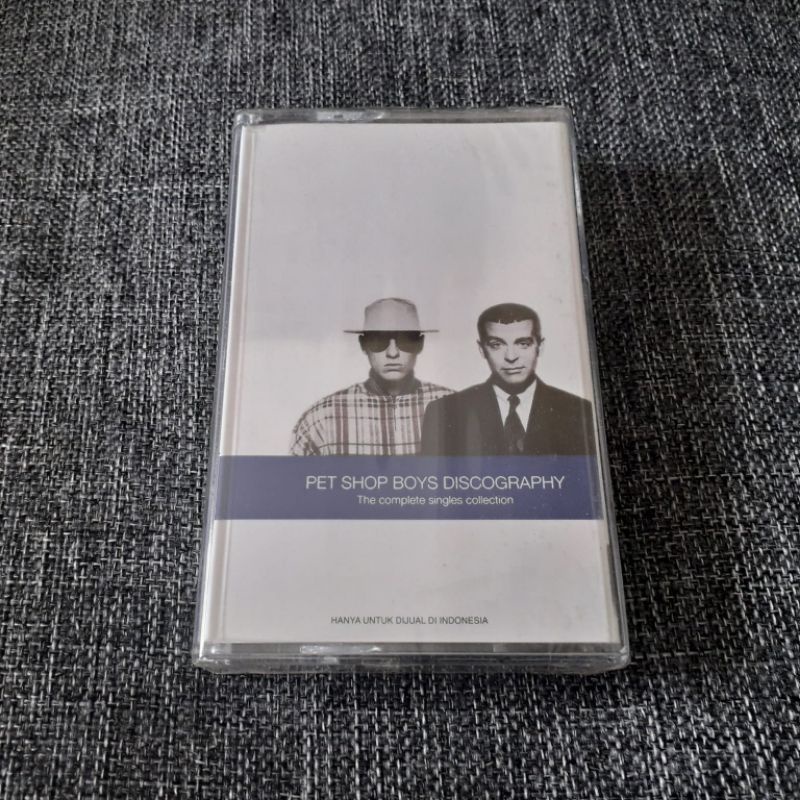 Kaset PET SHOP BOYS - Discography - Audio Cassette Tape