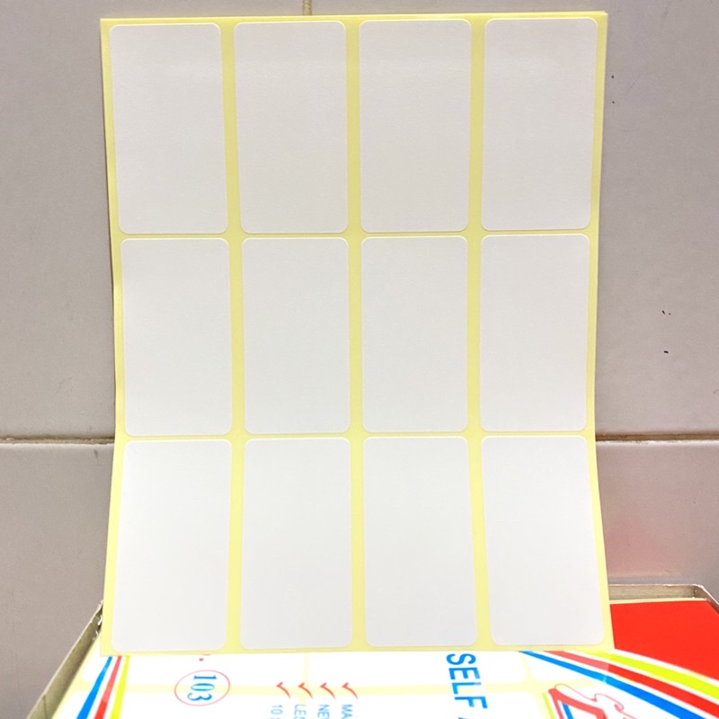 

CTShopID Sticker Label 103 Nama Undangan / Nama Anak Sekolah Murah 1 Pak isi 10 Lembar