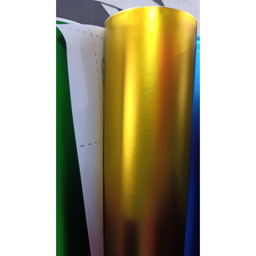 sticker metalik doff / matte krom sticker wraping mobil
