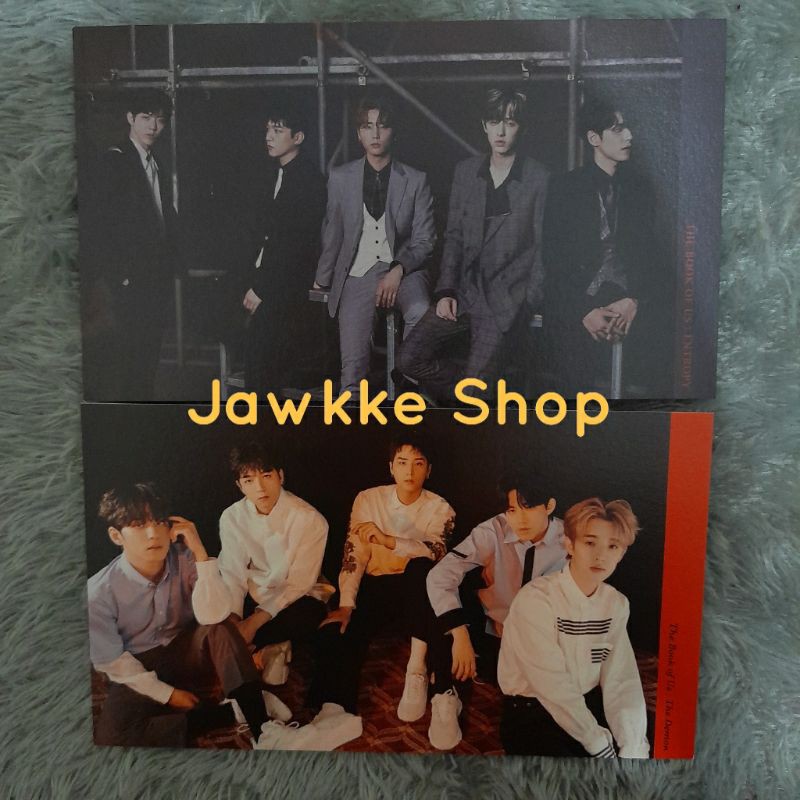 Sharing Negentropy Postcard Set Day6 ( Dari Package Box) Limited Edition