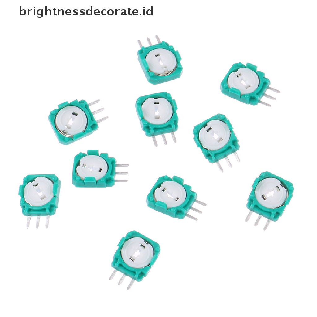 10 Pcs Potentiometer Joystick Warna Hijau Untuk Ps4 Xbox One