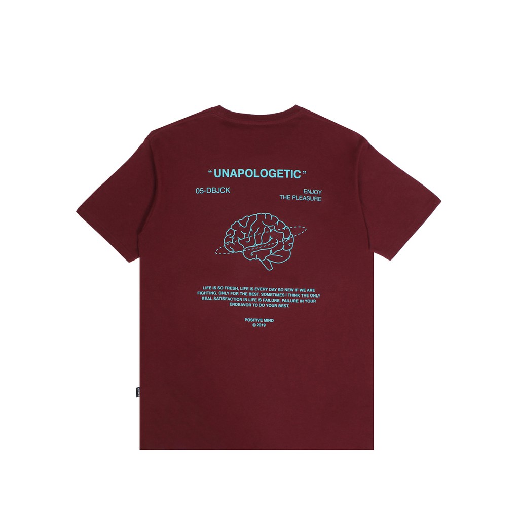 

Dobujack Tshirt Apologize Maroon Teess