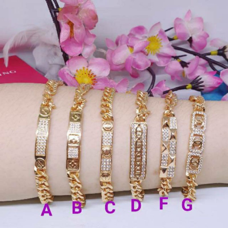 lusinan gelang bangle dewasa isi 12pcs Random model campur2