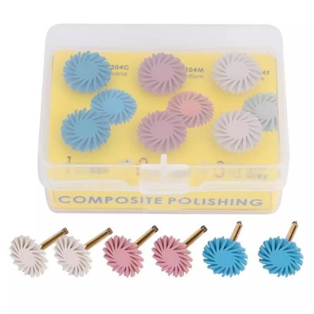 F2.6 Dental Twist Composite Polishing Diacomp  Soflex  Poles Komposit