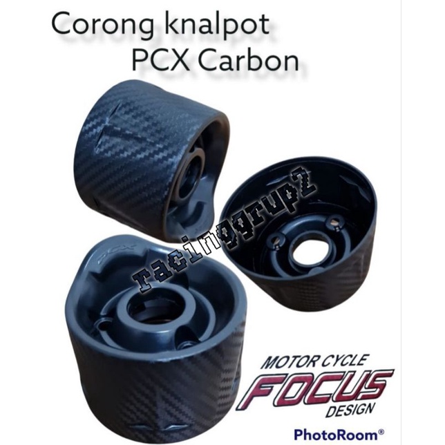 [Ready]Pcx 150 lokal corong knalpot honda pcx 150 lokal carbon