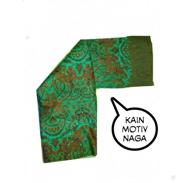 Kain bahan batik sogan warna sutra kain motiv pekalongan