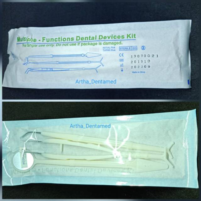 DIAGNOSTIC DIAGNOSTIK INSTRUMENTS PLASTIK SET DISPOSIBLE ( 3 pcs )