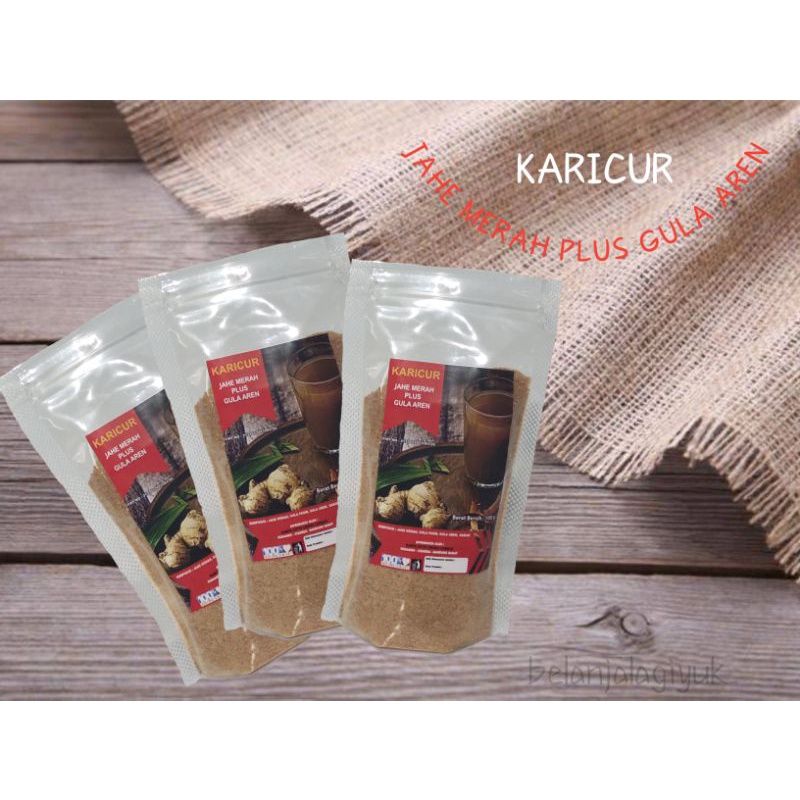 

WEDANG JAHE MERAH SERBUK INSTAN ORIGINAL + GULA AREN KARICUR