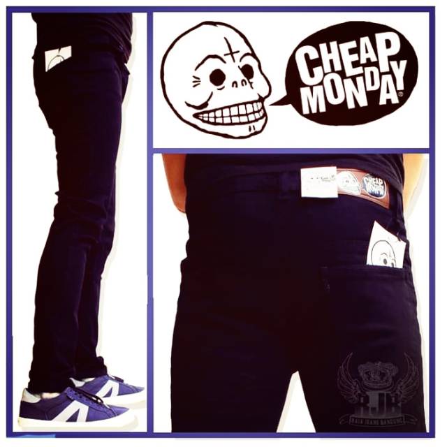 Celana levis skinny Black/celana levis/celana pria/