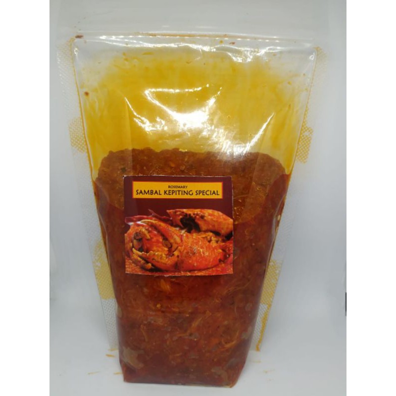 

SAMBAL KEPITING SPECIAL/SAMBEL/SAMBAL/SAMBAL KEPITING/ENAK/PEDES/NAMPOL/POUCH/SPECIAL/SAMBAL SPECIAL