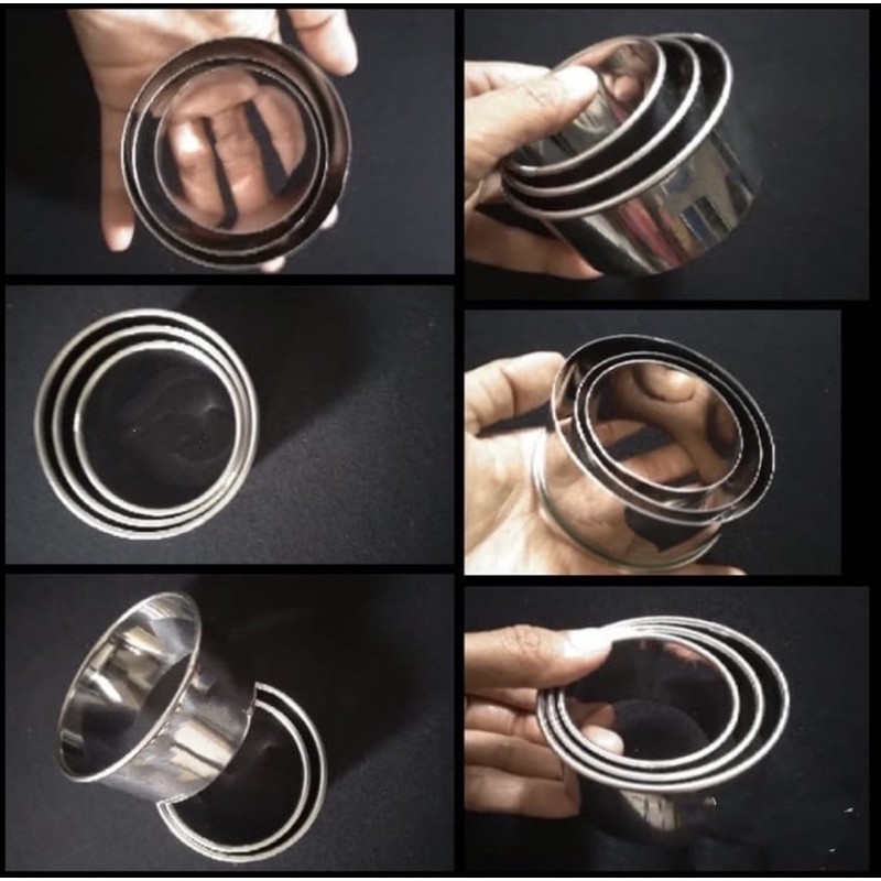 

Ring cutter / Ring roti Burger / Ring Roti bulat / Ring Cutter Oval / Ring cutter roti oval