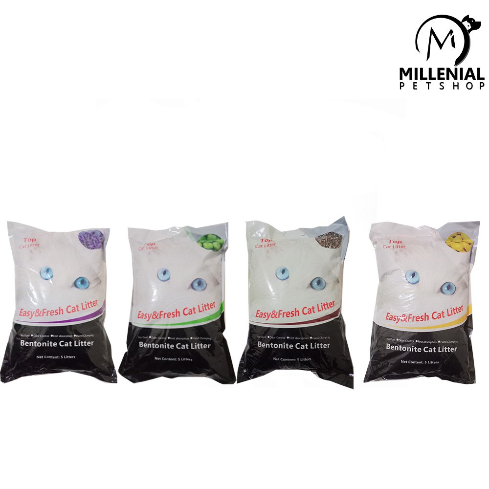 Pasir Kucing Catsand Top 5L Clumping Pasir Gumpal Wangi 5L All Variant