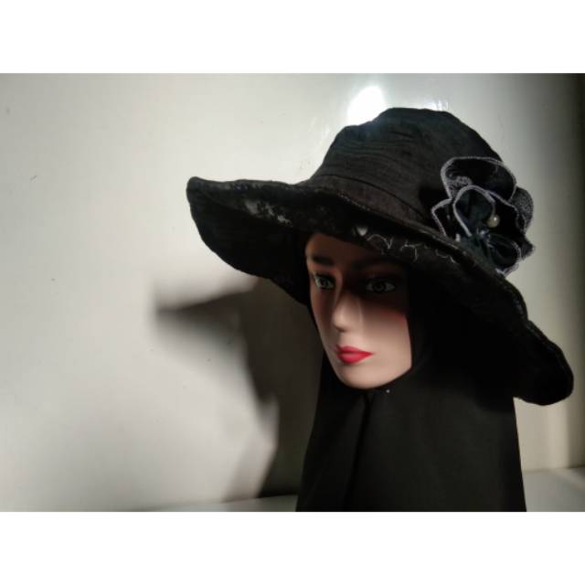 DECO C&C summer hat, topi pantai cewek preloved