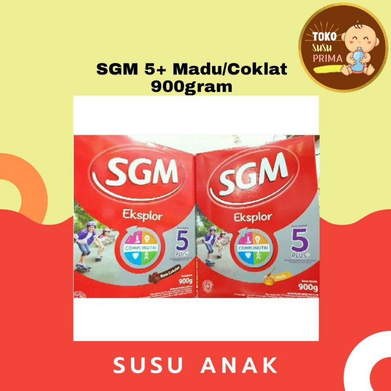 

Susu SGM 5+ Madu/Coklat 900gr