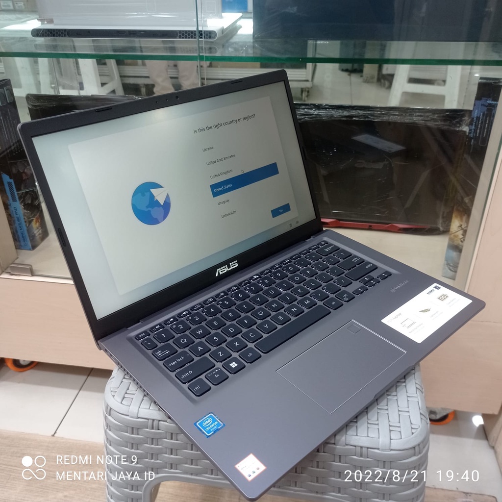 Laptop Baru Murah ASUS VivoBook A416MAO INTEL N4020 8GB 256GB SSD 14 Full HD Win11 OHS