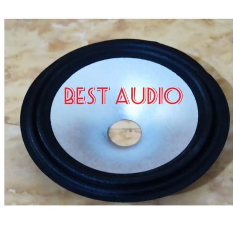 Daun kertas speaker silver 6inch 6 inch diameter 15.5cm voice 26mm
