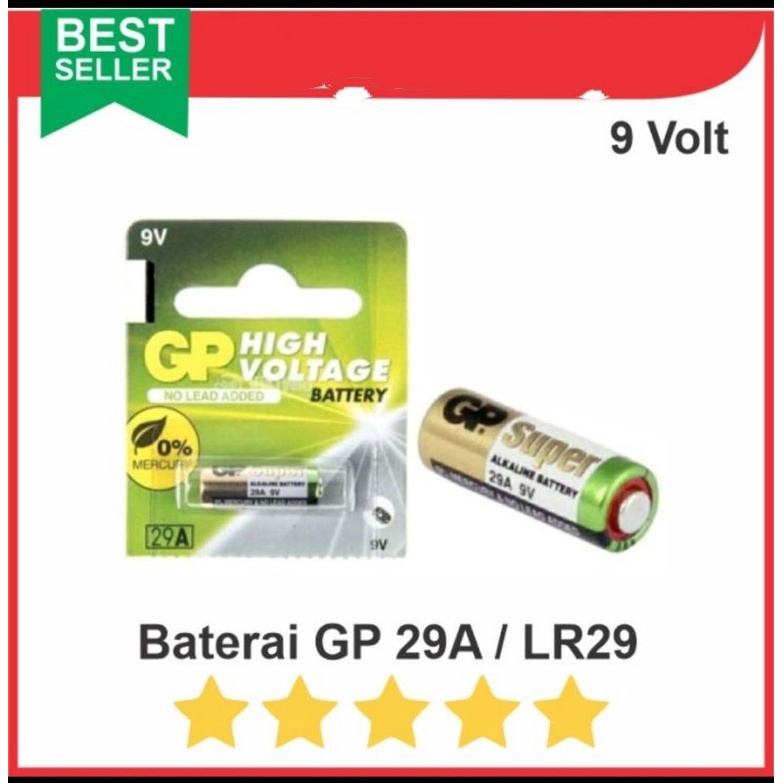 Baterai 9V GP 29AE A29 29A REMOT mobil motor #178 batre batrei battery