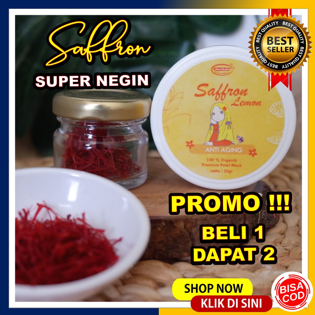 

Safron Saffron Super Negin Iran bunga safron 1 gram Putik saffron 0,5 gram Safron putik 0,25 gram