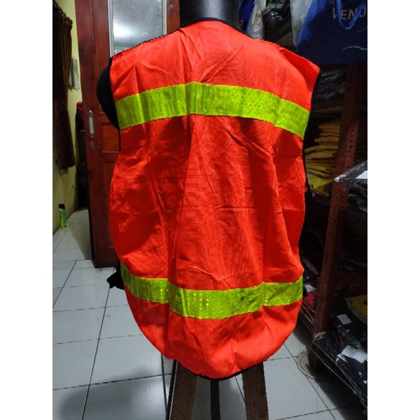 ROMPI PREMIUM ORANYE BAHAN FULL POLYSTER TEBAL RAPAT TIDAK BERLOBANG