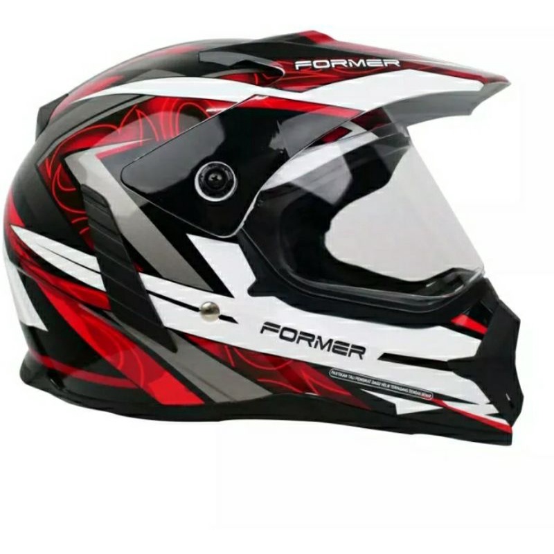 CARGLOSS FSM CR Former Edge Helm Full Face - SP Whity White [L] [All Size]