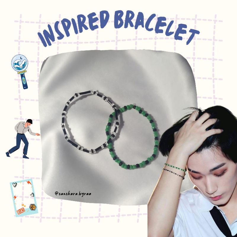 [ GET FREE GIFT ] ATEEZ BRACELET | SAN | ATEEZ BEADS BRACELET | IDOL BRACELET | IDOL BEADS BRACELET|