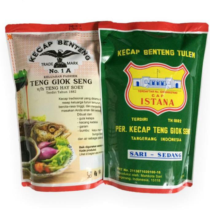 

Kecap Benteng Tulen Cap Istana 600 gr