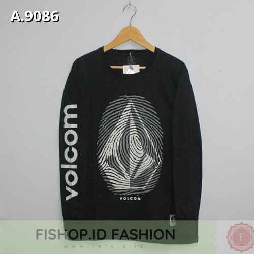 Kaos Surfing Distro Pria Volcom Premium Murah Lengan Panjang