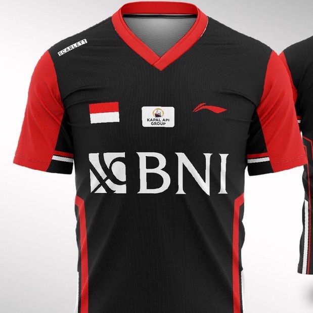 THOMAS UBER CUP 2022 KAOS BULU TANGKIS BAJU BADMINTON JERSEY TIM NASIONAL INDONESIA BIG SIZE JUMBO S