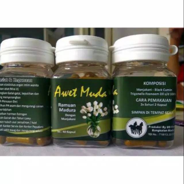 Jamu awet muda  herbal awet muda awet ayu ramuan asli madura