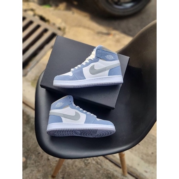 Nke Air jordan 1 Hyper Royal Grey Blue import