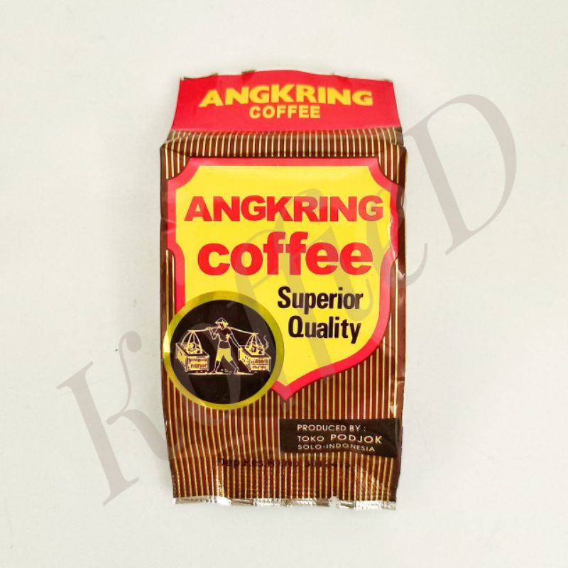

Kopi Bubuk Kopi ANGKRING COFFEE Kopi Hitam Kopi Tubruk Khas Solo Kopi Toko Podjok 90g