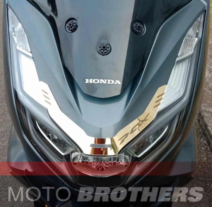 GARNISH LIST LIS HEADLIGHT LAMPU DEPAN ALL NEW PCX160 PCX 160