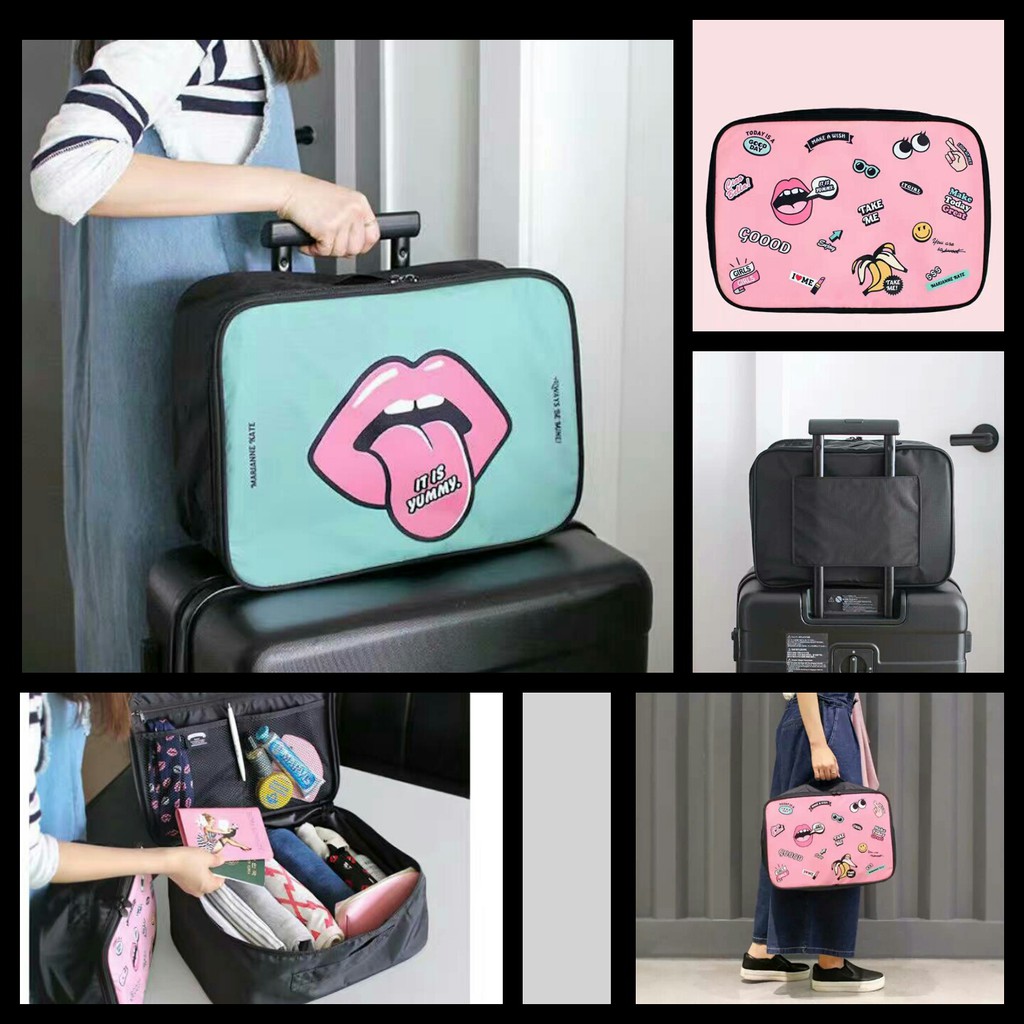 Tas Kosmetik Tempat Makeup Pouch Make Up Dompet Kosmetik Organizer