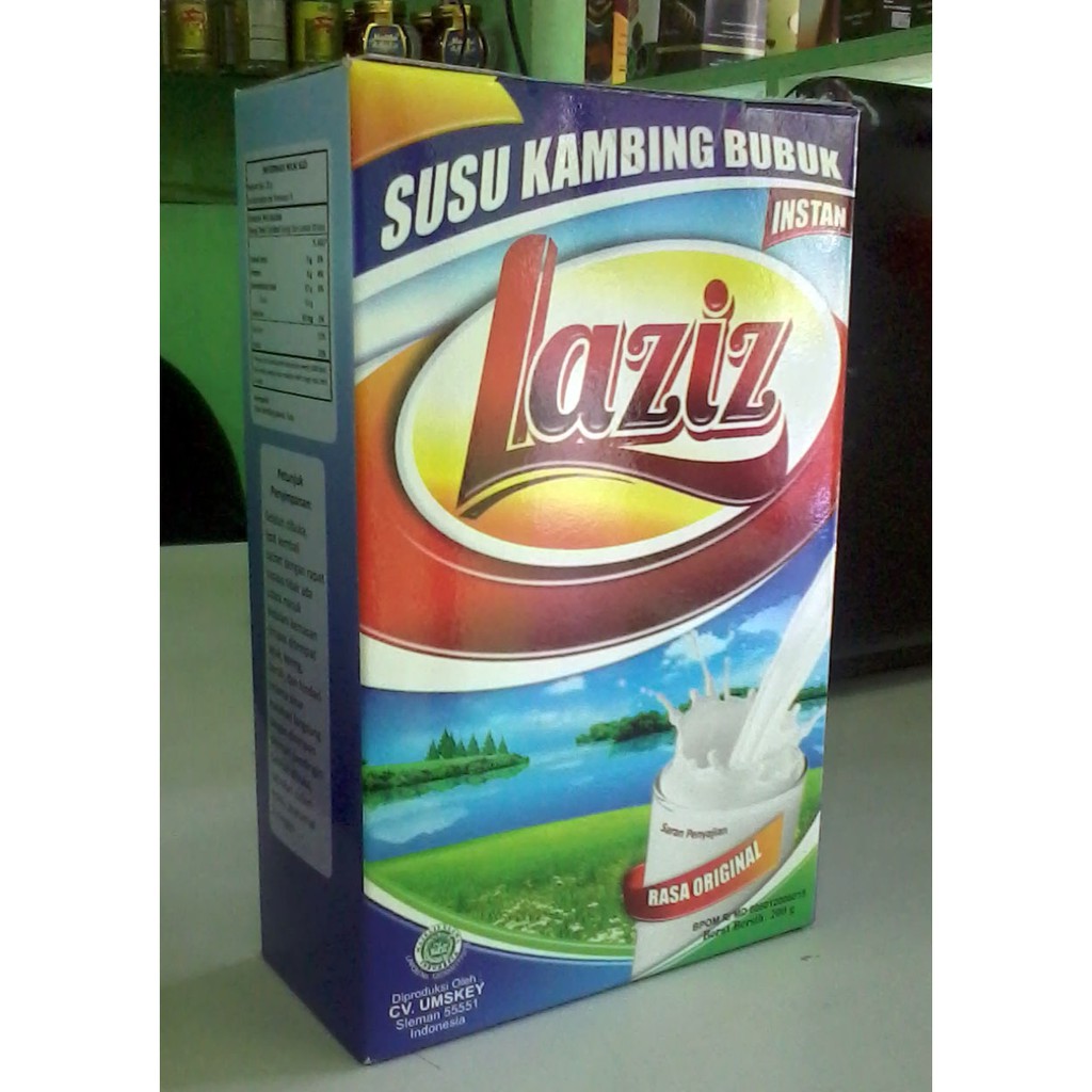 

LAZIZ Susu Kambing Etawa Bubuk susu PUTIH RASA ORIGINAL rasa ORIGINAL PUTIH