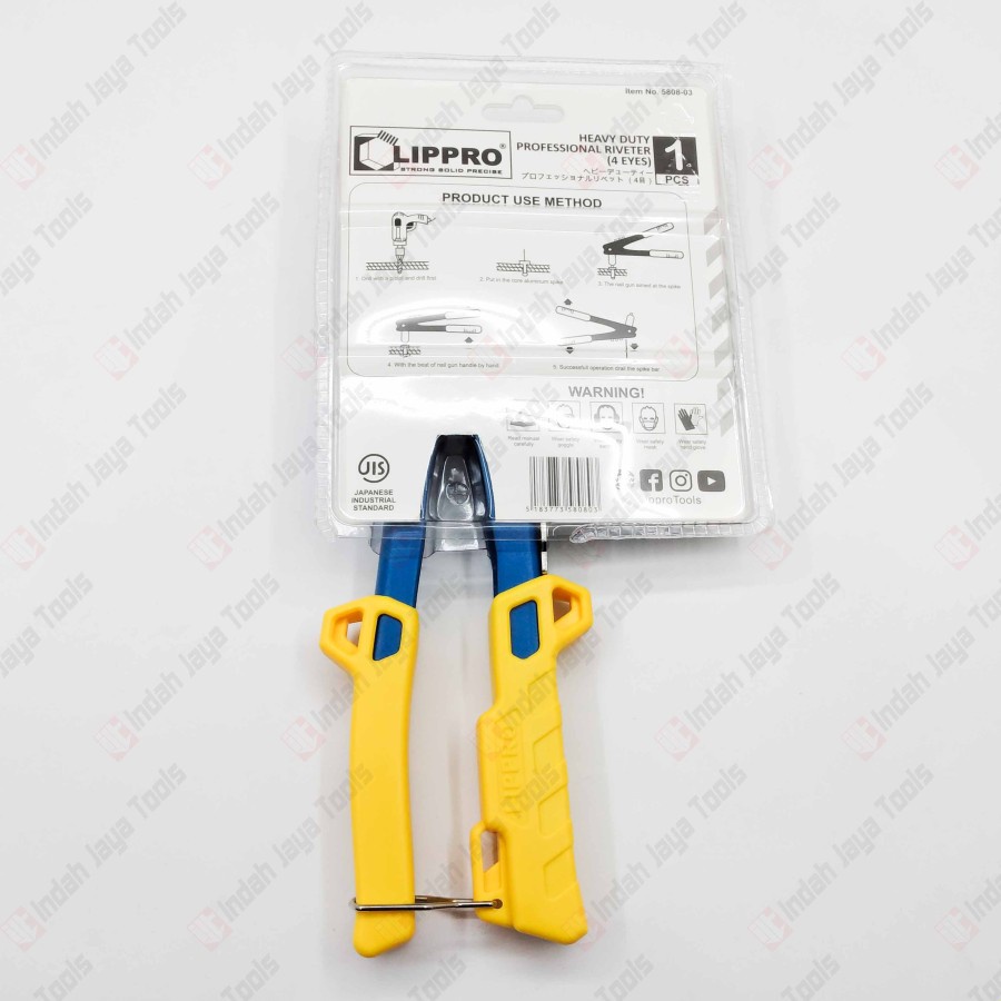 LIPPRO TANG RIVET RIFET HD HEAVY DUTY RIVETER HAND RIVETER TEMBAKAN PAKU BLIND