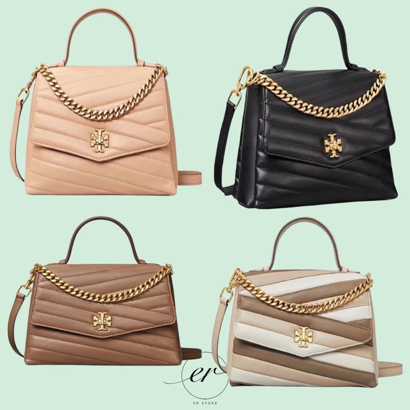 Tory Burch Kira chevron top handle satchel