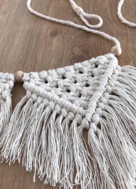 READY STOK) macrame hiasan dinding juntai  / macrame wall hanging (HD 141)