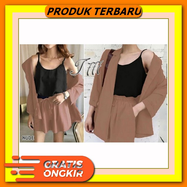 Blazer Wanita Jas Wanita Ready Stock Formal Korea Blaser Cewek Jaket Kerja K3V4 Bahan Tebal Murah El