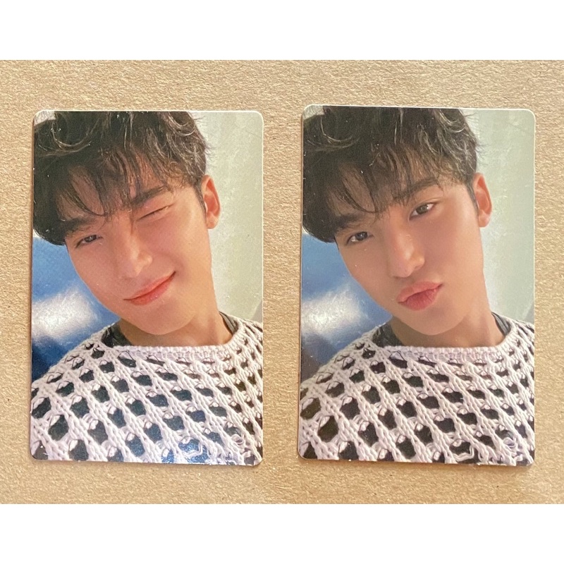 Mingyu Seventeen Attacca Carat Ver Photocard Cimumu & Wink
