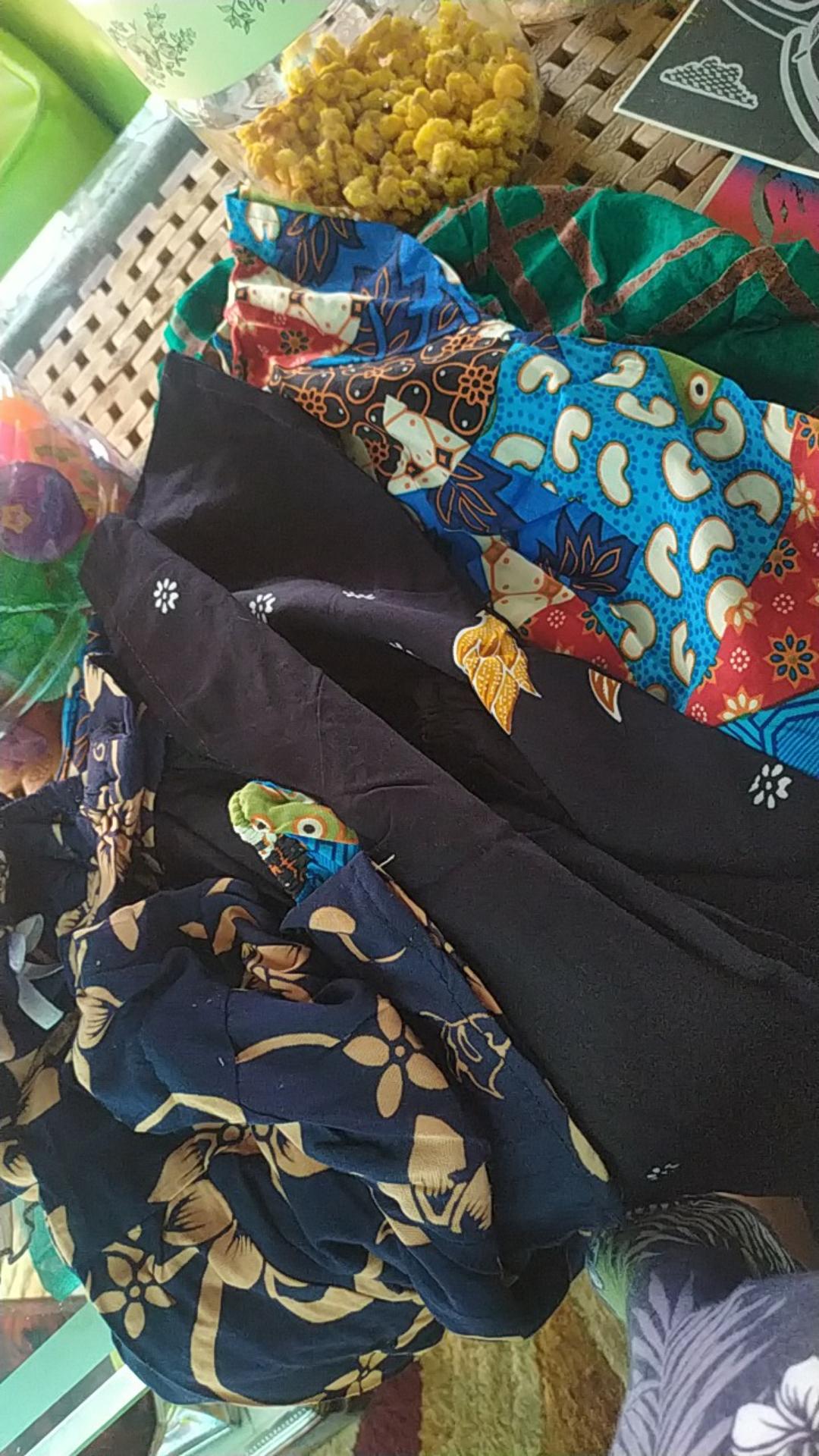 Setelan Batik Anak Harian Perca S M L