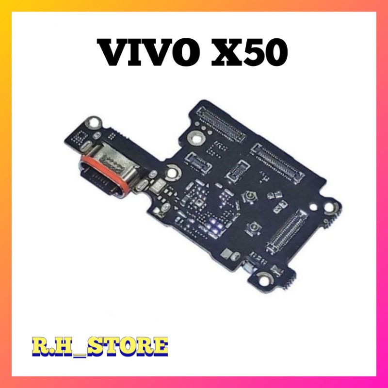 PAPAN CAS KONEKTOR CONECTOR CHARGER VIVO X50 PLUG IN MIC ORIGINAL