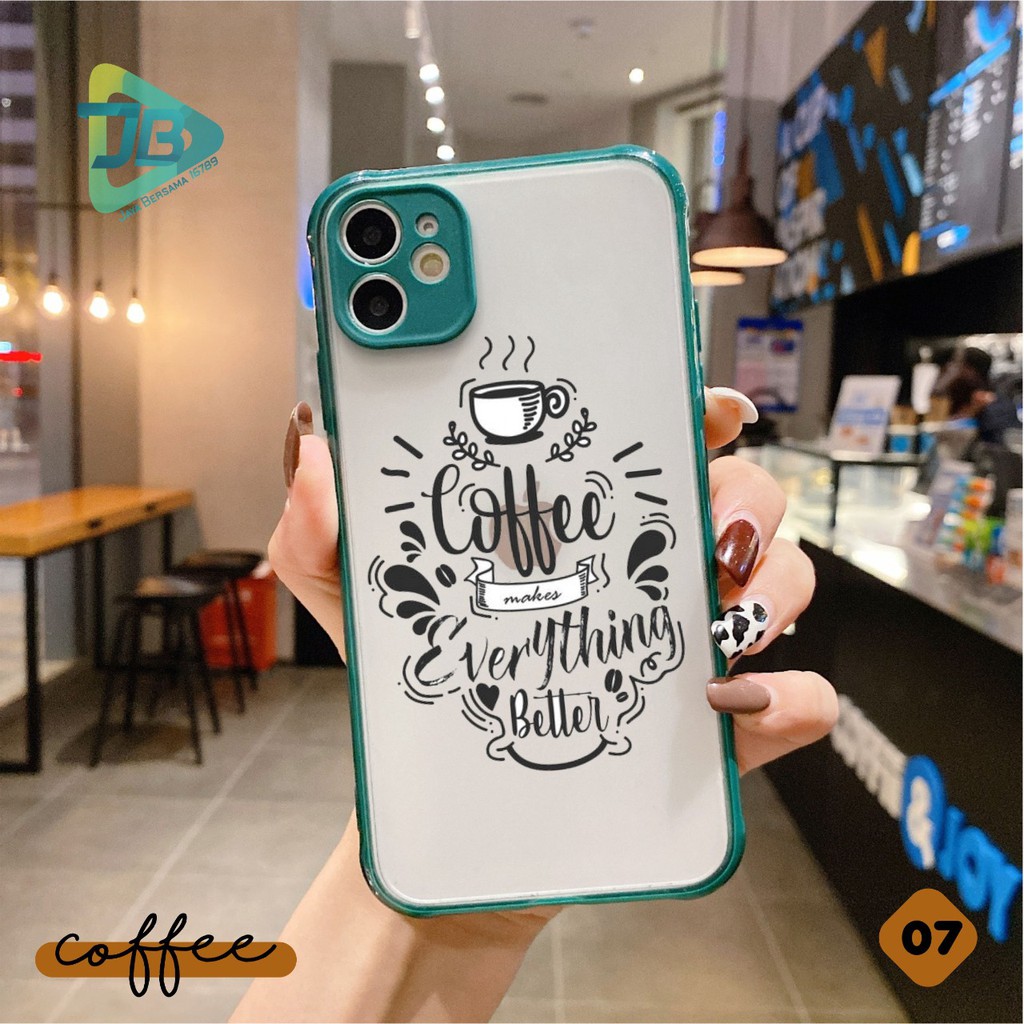 Softcase choice COFFEE vivo Y91C Y1S V9 V15 V17 S1 PRO JB2329